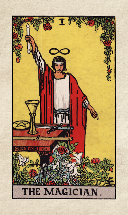 Rider waite tarot the Magician