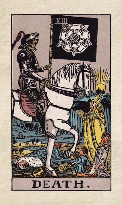 13 Death Tarot Major Arcana Rider Waite Tarot Death