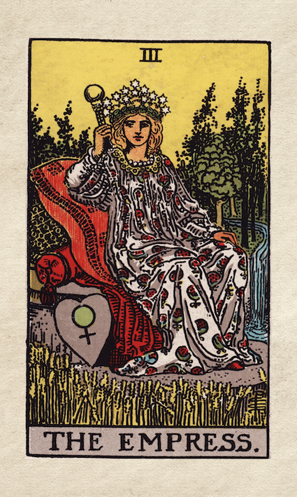 3 The Empress Tarot Major Arcana Rider Waite Tarot The Empress
