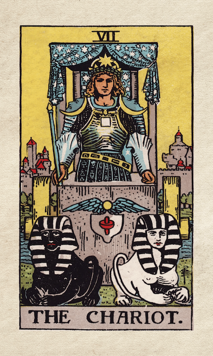 Rider waite tarot The Chariot