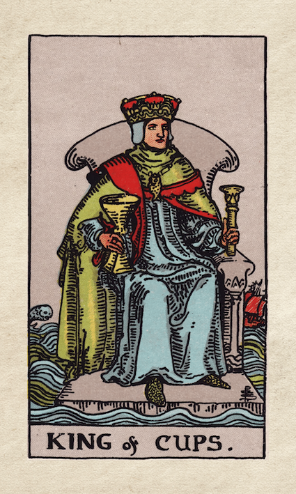 Rider Waite King of Cups