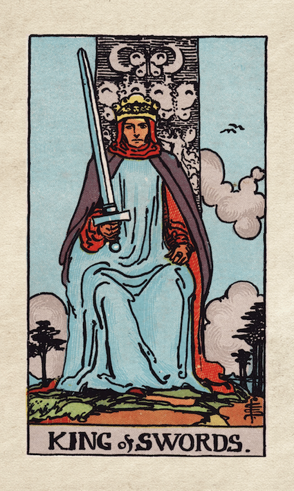 Rider Waite Tarot King of Swords
